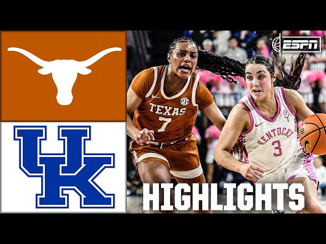 Texas Longhorns vs. Kentucky Wildcats | Full Game Highlights | ESPN College Basketball