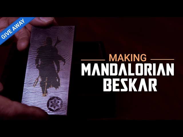 Making Mandalorian Beskar Steel/Ingot (Giveaway for Subscribers)