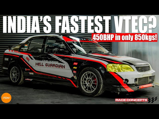 450HP Turbo Honda City weighs only 850KGS & is pure RACECAR! | Autoculture