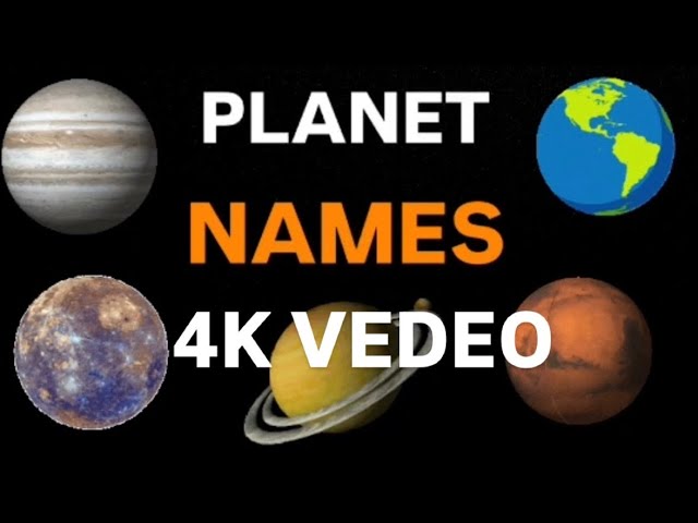 PLANET 🌎 NAMES #planet