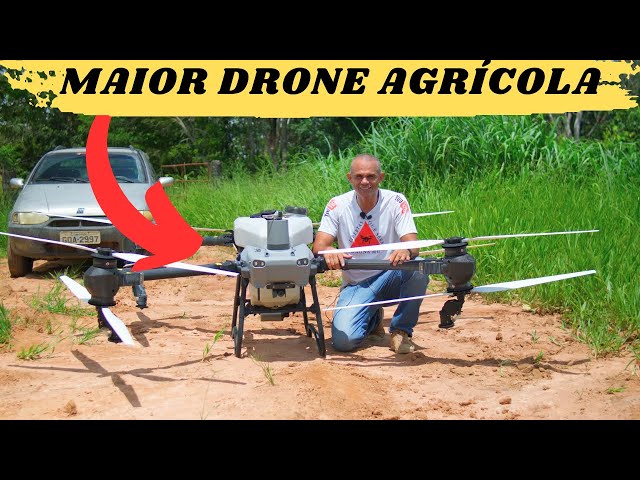 DJI Agras T50 The Largest Agricultural Drone in Brazil – Exclusive Interview!