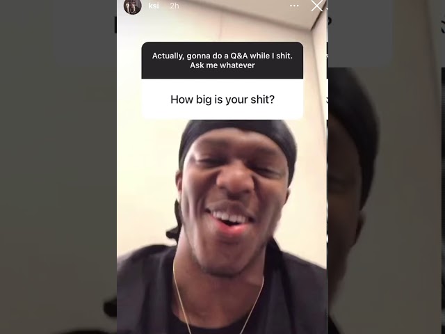 Ksi LIVE Q&A in Instagram Story 😏 | Will Q&A Sunday‘s return?