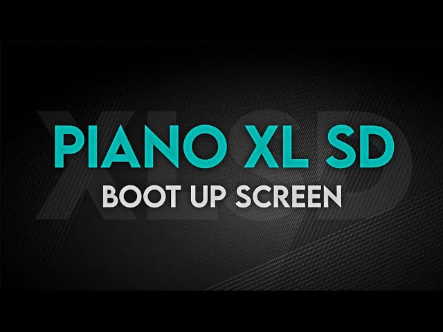 Platinum Piano XL SD bootup + Digit Key Sound | koolSound