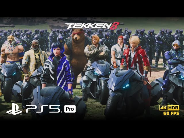 Tekken8 Assemble for War | 4K HDR 60fps Gameplay | Captured on PS5 Pro by #hammadhax