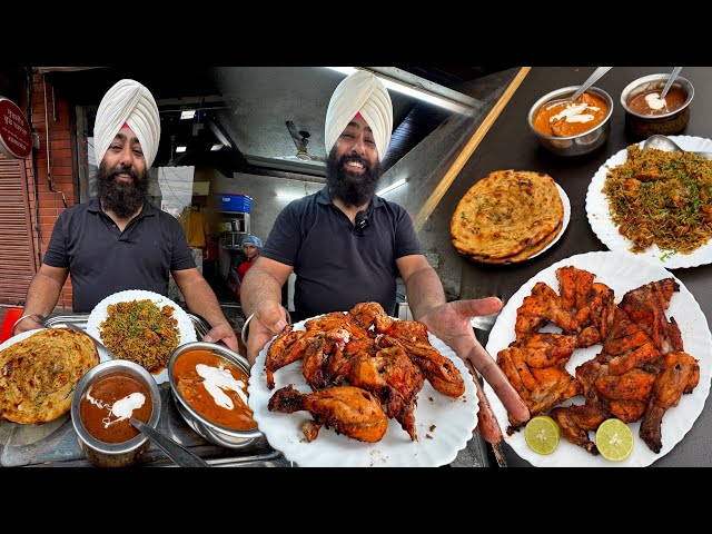 दुनिया घूम लो तंदूरी चिकेन यही खाओगे SURJIT FOOD PLAZA 1980 | NONVEG IN AMRITSAR | INDIAN STREET FOO