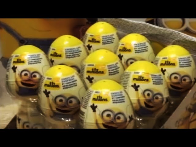 18 MINIONS Surprise Eggs Opening from Illumination Entertainment Minions Movie #82