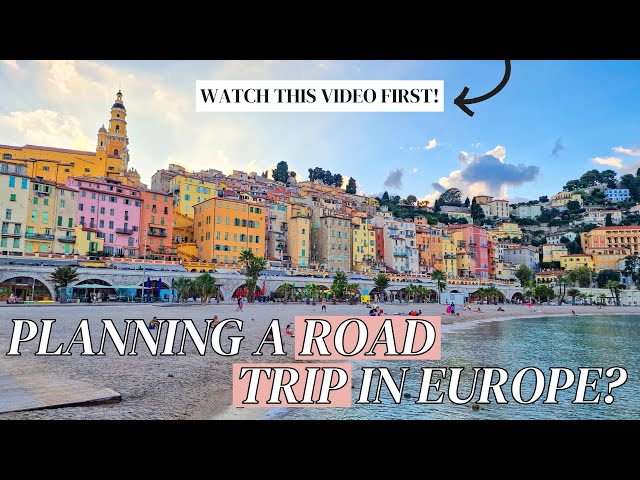 You Only Need These Europe Road Trips Tips & Hacks! (Road Trip on a Budget)