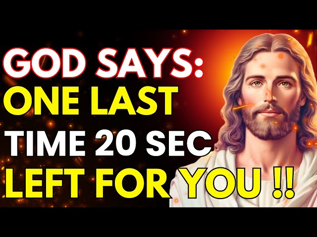 ✝️God Says: "SOMETHING UNEXPECTED HERE JESUS IS BEGGING…"😭🙏 | God's Message Today | Jesus Christ !!