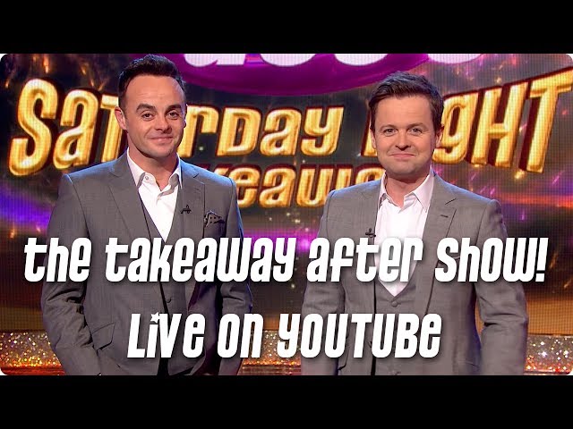 Ant & Dec's Takeaway After Show! Live on YouTube #TakeawayAfterShow