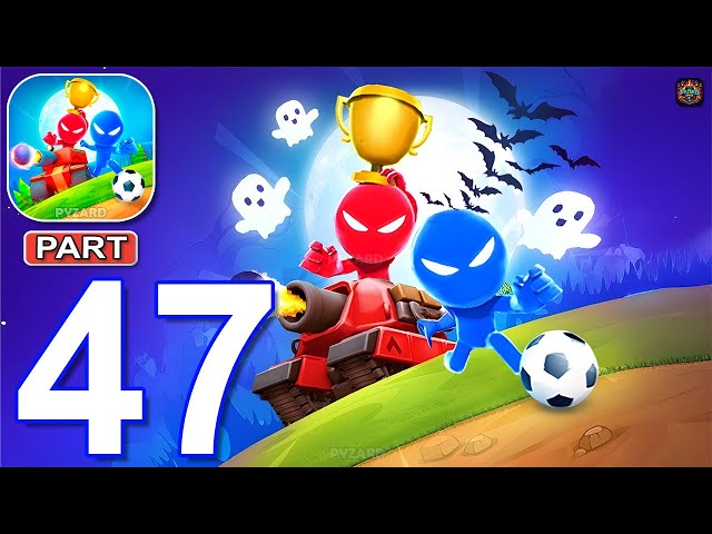 Stickman Party - Gameplay Part 47 - Tournament Mode Random MiniGames 1 2 3 4 Players Free Games