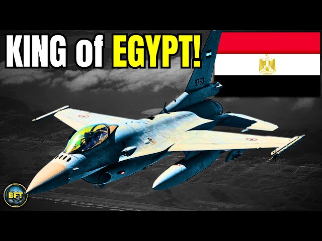 Top 10 Most Powerful Military Aircraft of the Egyptian Air Force!