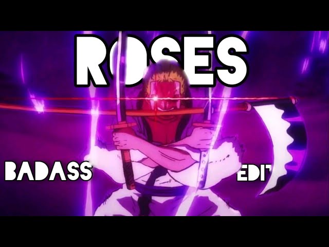 One Piece Zoro - Roses [Edit/AMV]