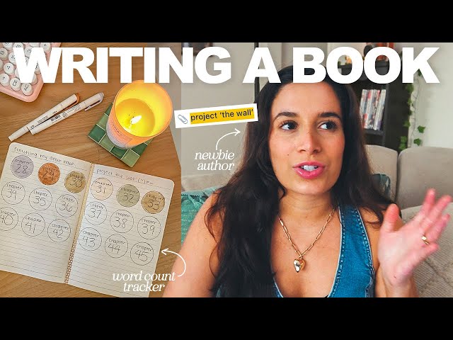 write a novel with me 📖☕️ romantasy writing vlog & spilling my publishing plans