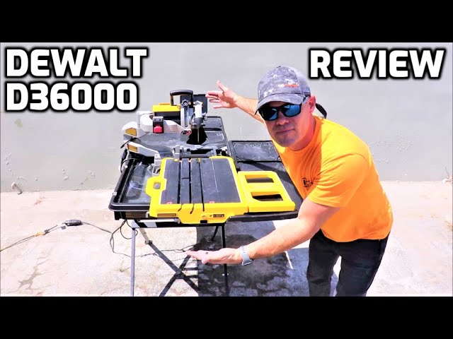 Best Large Tile Saw Dewalt D36000 FULL REVIEW