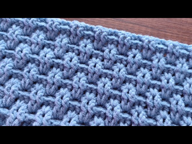 Simple crochet for beginners New and easy crochet pattern in only one rows crochet stitches