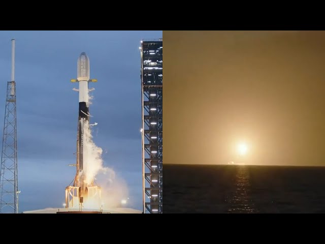 SpaceX Starlink 234 launch and Falcon 9 first stage landing, 18 February 2025