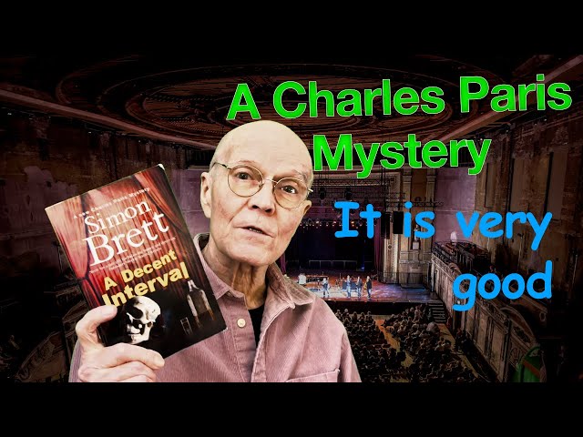 Charles Paris Mystery- A Decent Interval #books #bookstube