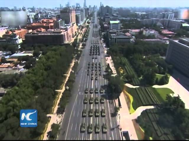 Amazing moments of China V-Day parade