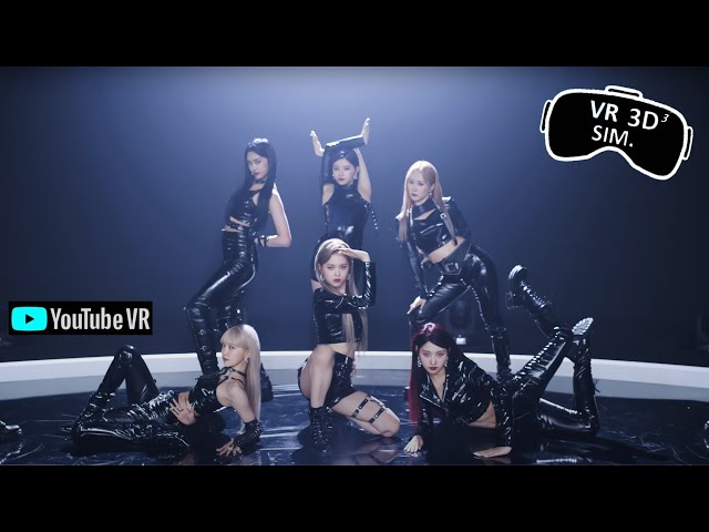 [VR] EVERGLOW 'LA DI DA' MV Choreography (Simulated VR 3D)