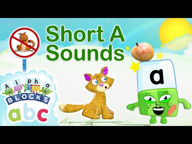 @officialalphablocks - Learn about the Short A Sound | Learn to Read | Back to School | Orange Level