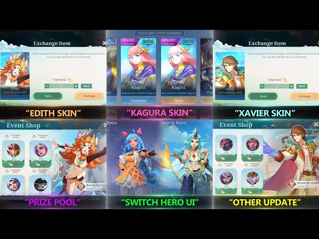 Kagura, Xavier Skin Resale, and other update!