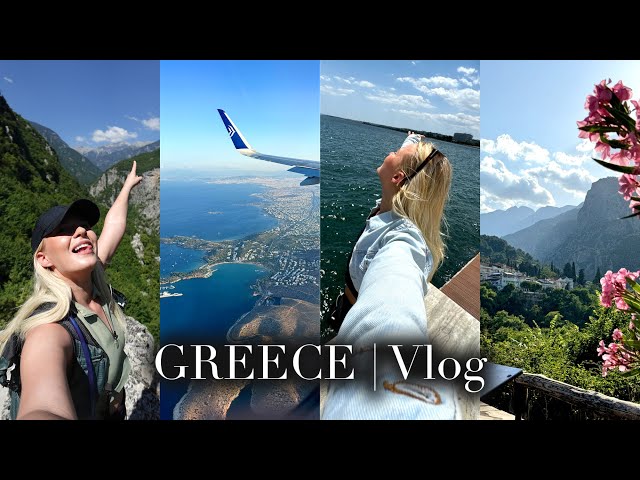 GREECE VLOG 2024 | big hiking day & travel day | Litochoro to Prionia, Olympus NP, Thessaloniki