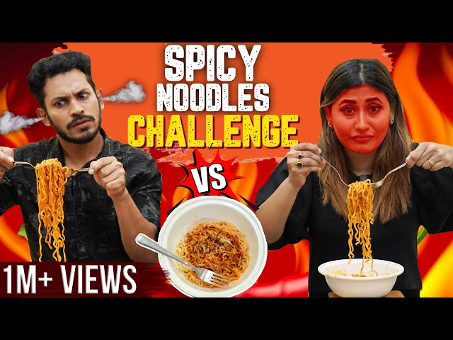 Spicy Noodle Challenge🔥ft. Kuraishi | Don’t Try this at Home | Korean 2X Noodles | Sunita Xpress