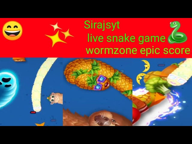 wormzone io |🔥epic score khatarnak | game play YouTube @sirajSyt-e4v