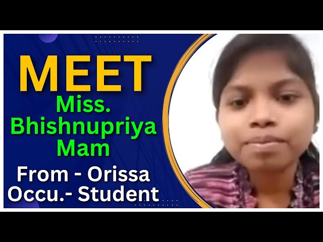 🥇Gold Testimony🥇 Miss. Bhishnupriya Mam (Student, From- Orissa) || Work From Home || Online Business