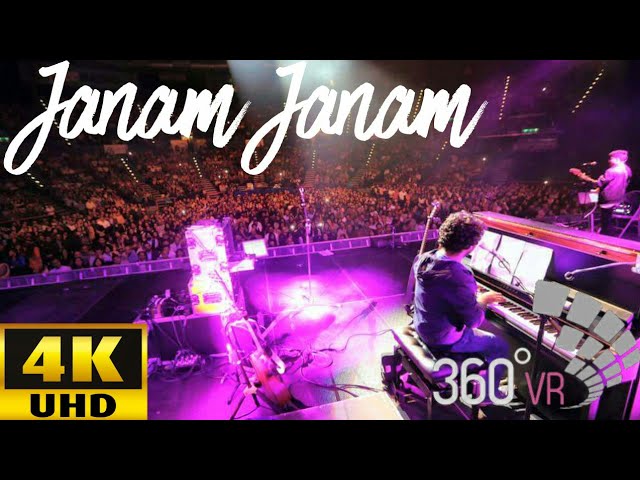 Arijit Singh LIVE in Virtual reality | 360° | 4K UHD | Janam Janam