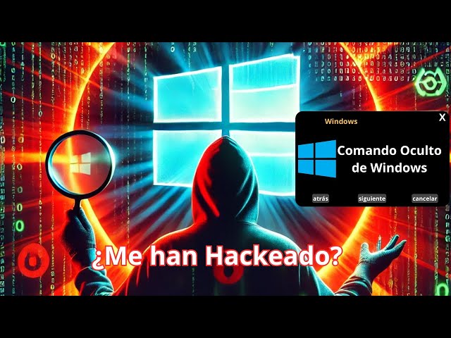 ¿Cómo SABER si te han HACKEADO? 🚨 Comando Oculto de WINDOWS para Detectar Malware 🖥️"