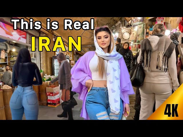 Walking in Tehran 🇮🇷What is Iran really like?iran street food tour in Tehran(4k)#iran #tehran#food