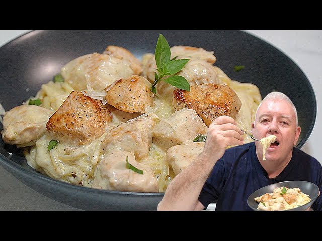 Creamy Garlic Chicken Pasta – Easy & Delicious 30 Minute Meal