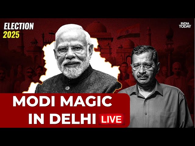 Delhi Election Result 2025 LIVE | BJP Breaches Kejri-wall In Delhi, Returns After 27 Years