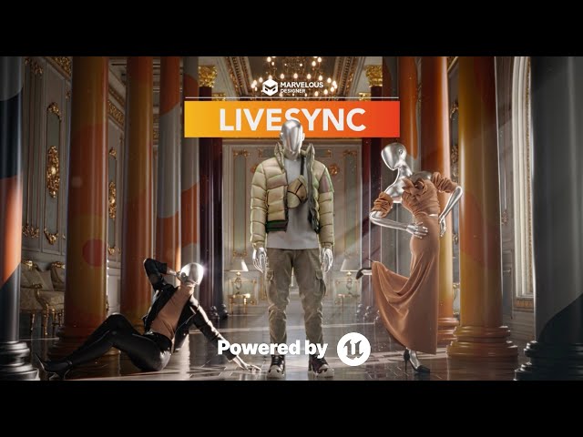 Marvelous Designer LiveSync x Unreal Engine