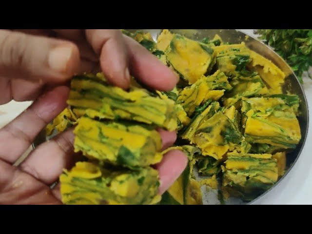 Besan Aur Palak Ki Ye New Sabzi Zaroor Try Kare |  Hamne Banaya Hai Kuch Unique