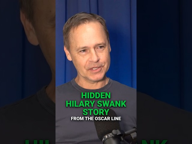 The secret about Hilary Swanks post Oscar interview with Steve Kmetko. #chadlowe #hilaryswank