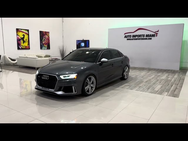 2019 AUDI RS3 SEDAN QUATTRO