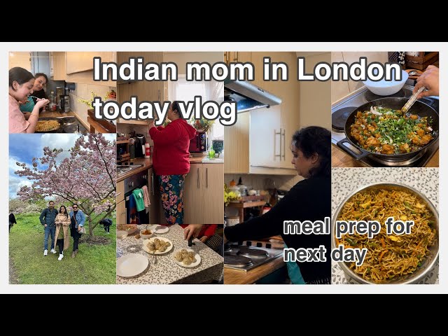 Despite being so busy all day, I spent some time with my daughter | meal prep for next day