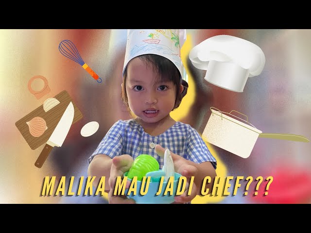 MASAK-MASAKAN ANAK | MALIKA BERMAIN MASAK_MASAKAN DENGAN KITCHEN PLAY SET