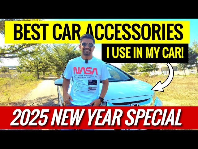 BEST Car Accessories to buy in 2025 | TOP 22 Car Accessories Which I Use In My Car Right Now!