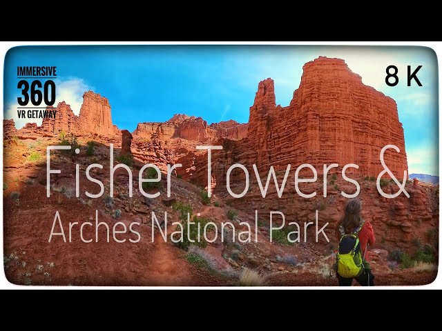 Fisher Towers & Arches VR 🤯💯🤯: Immerse in 8K Getaway!