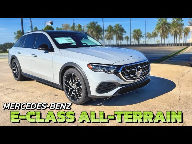 New 2025 Mercedes E450 All Terrain Wagon Review | The Best E Class Ever!