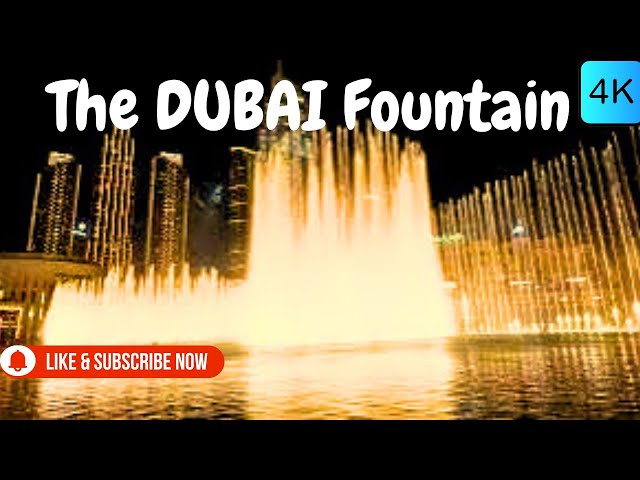 The Dubai Fountain Show: The World's Largest Dancing Fountain!