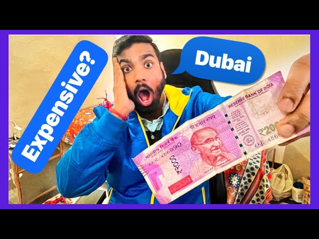 My Dubai Trip Cost | Save Money Like this 😎