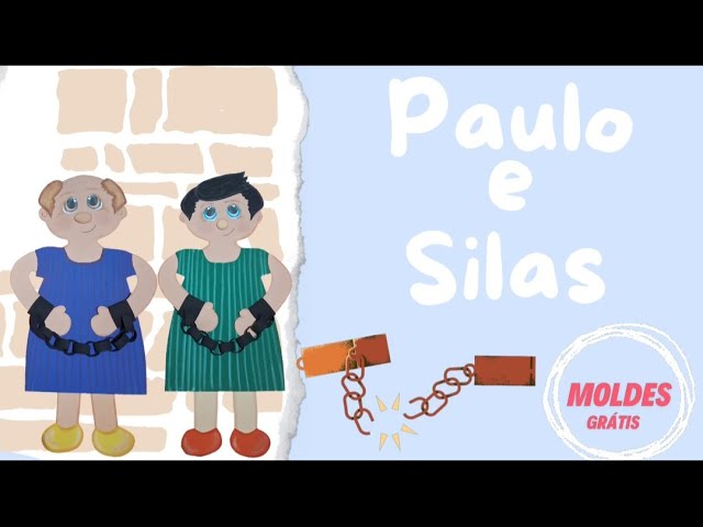 Paul and Silas Dolls + Free PDF Templates and Testimony #children'sministry #actsoftheapostles