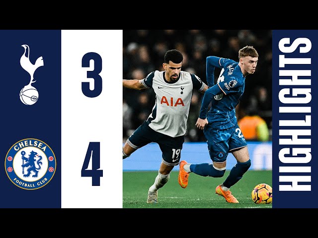 Tottenham Hotspur 3-4 Chelsea | Premier League Highlights