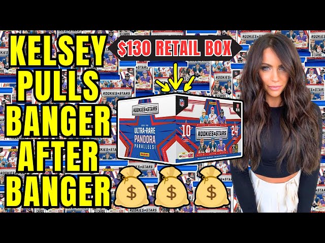 KELSEY GETS ON A HEATER! 2024 ROOKIES & STARS RETAIL BOX REVIEW