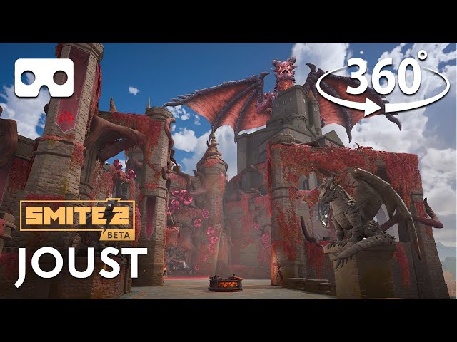 SMITE 2 - Joust map 360° Flythrough VR / 4K