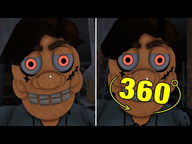 ESCAPE MR.RUSTY'S AUTO SHOP! (SCARY OBBY) All JUMPSCARES 360